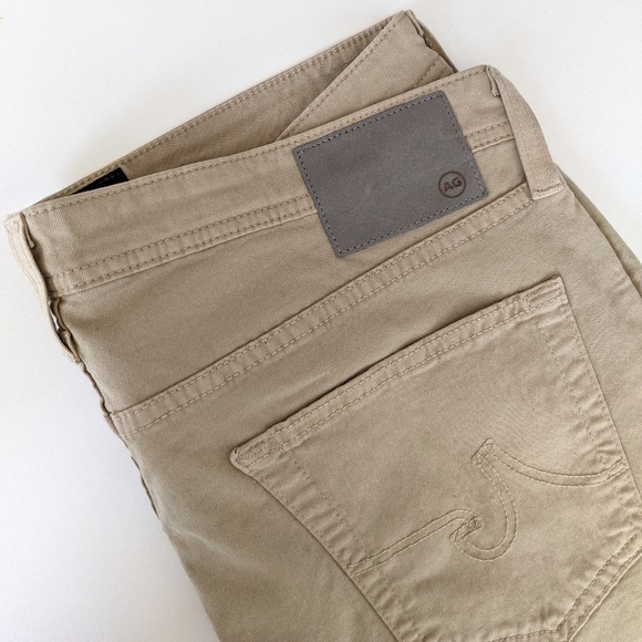 AG ADRIANO GOLDSCHMIED THE MATCHBOX Slim Straight, Beige, 36 - Picture 3 of 9